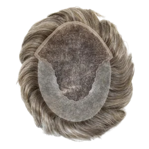 Kısa saç isteyen erkeklerde kişiye özel tasarlanmış protez saç modeli